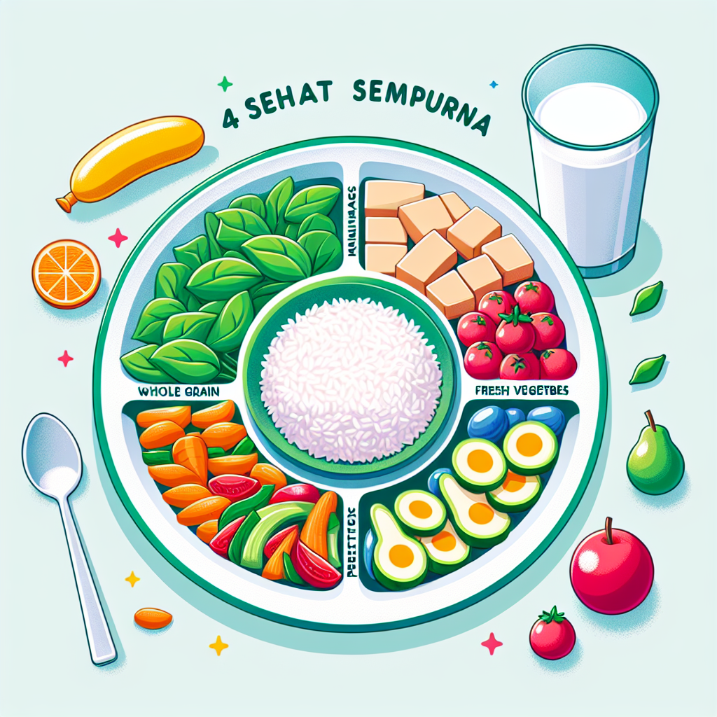 Mengenal Lebih Dalam Konsep Makanan 4 Sehat 5 Sempurna