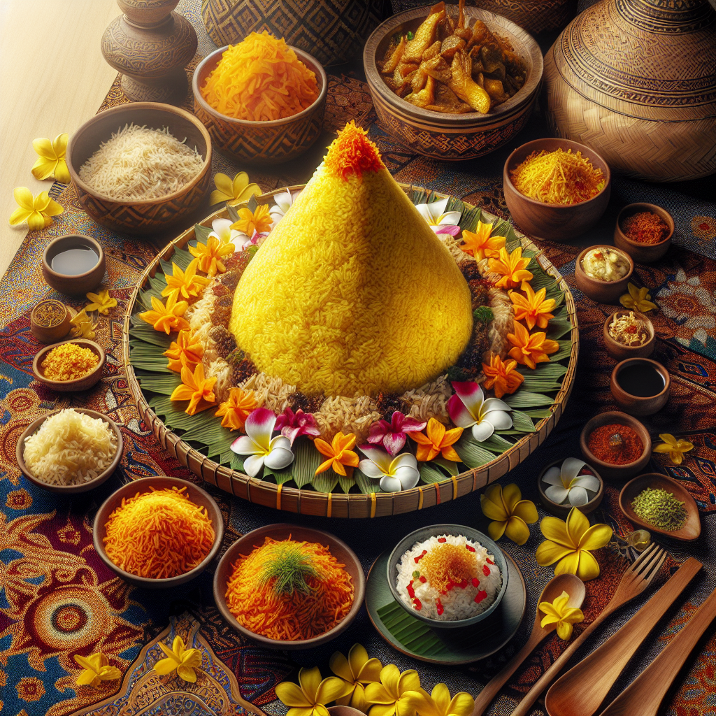 Kekayaan Budaya dan Filosofi di Balik Nasi Tumpeng Khas Indonesia