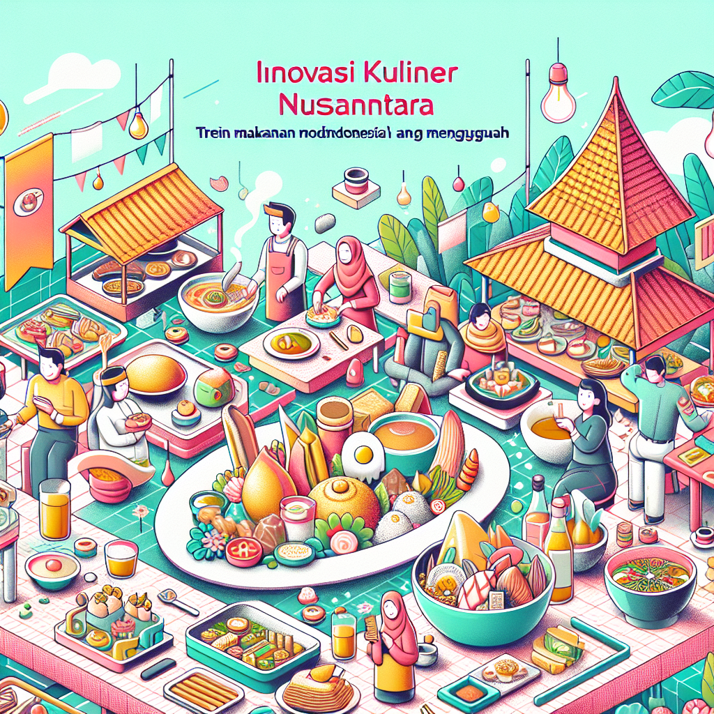 Inovasi Kuliner Nusantara: Tren Makanan Modern Indonesia yang Menggugah