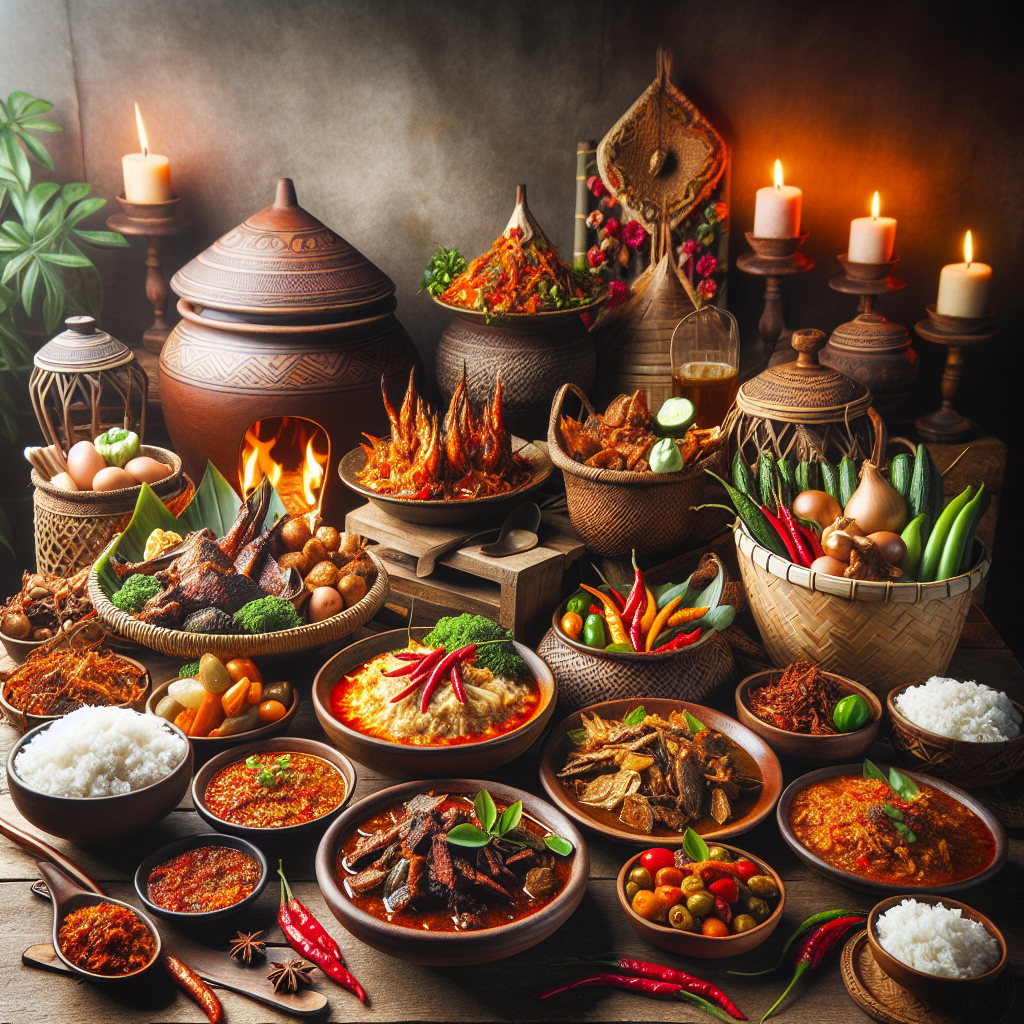 Makanan Pedas Indonesia yang Menggugah Selera